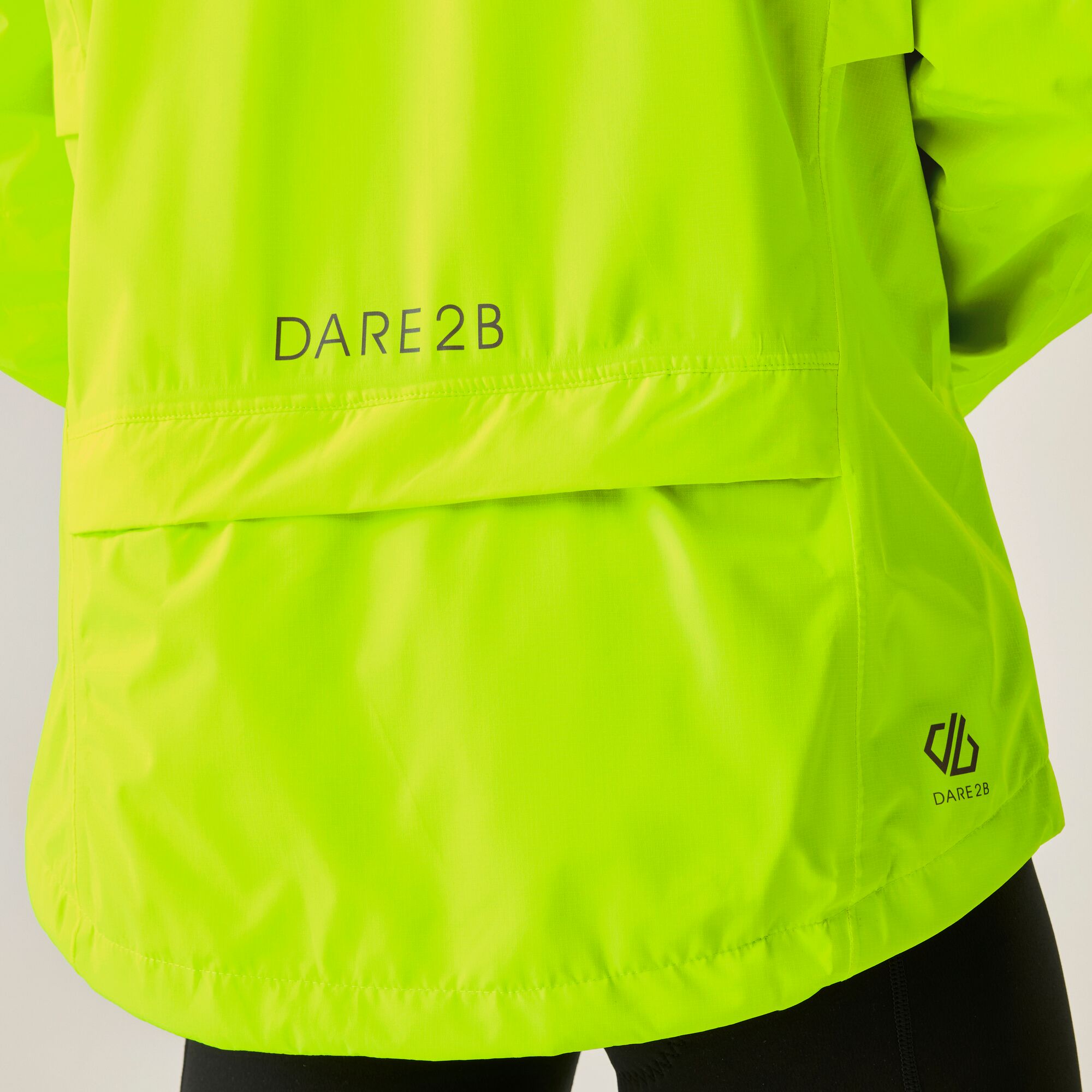 Dare2b Men's Tor Cycle Jacket Fluro Yellow