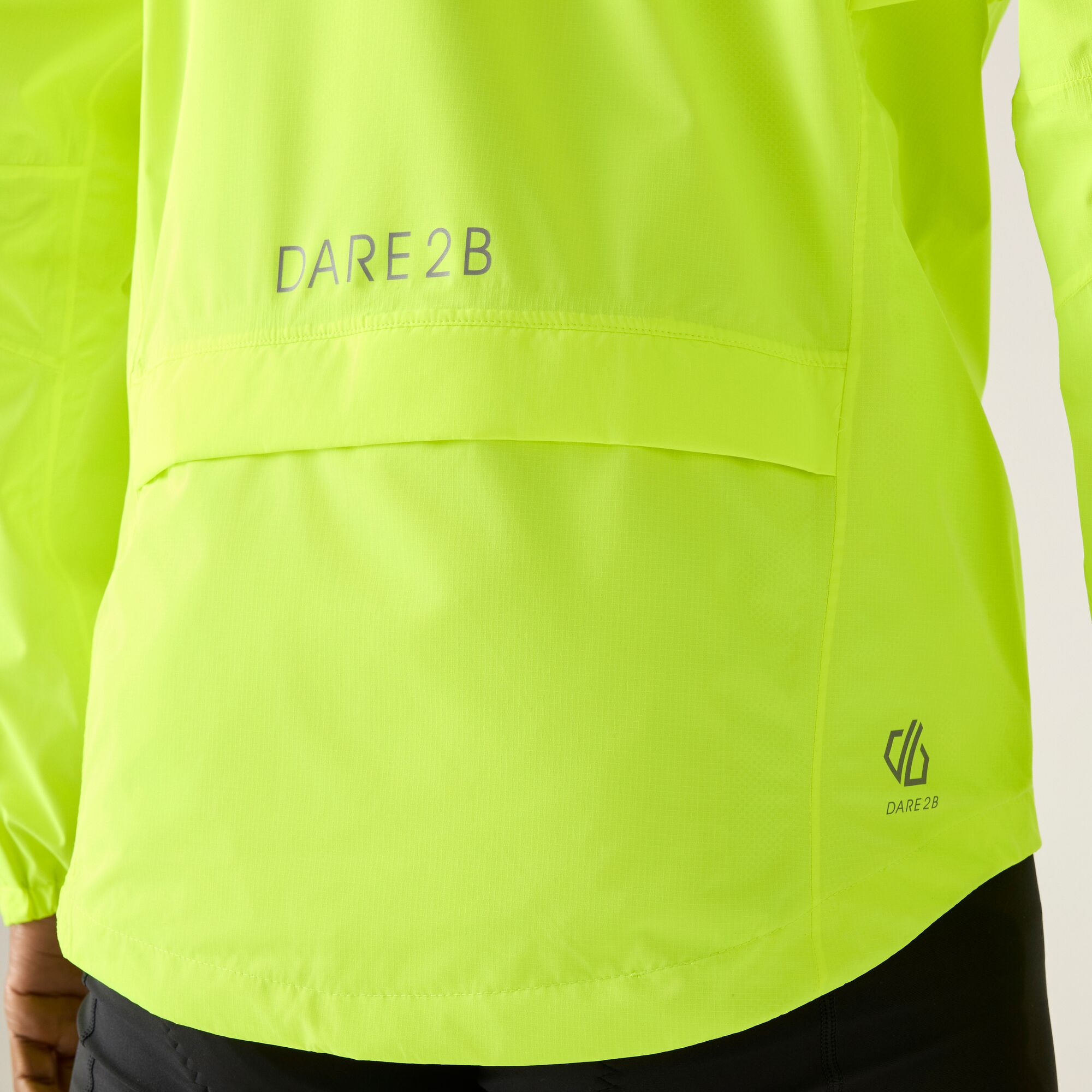Dare2b Men's Tor Cycle Jacket Fluro Yellow