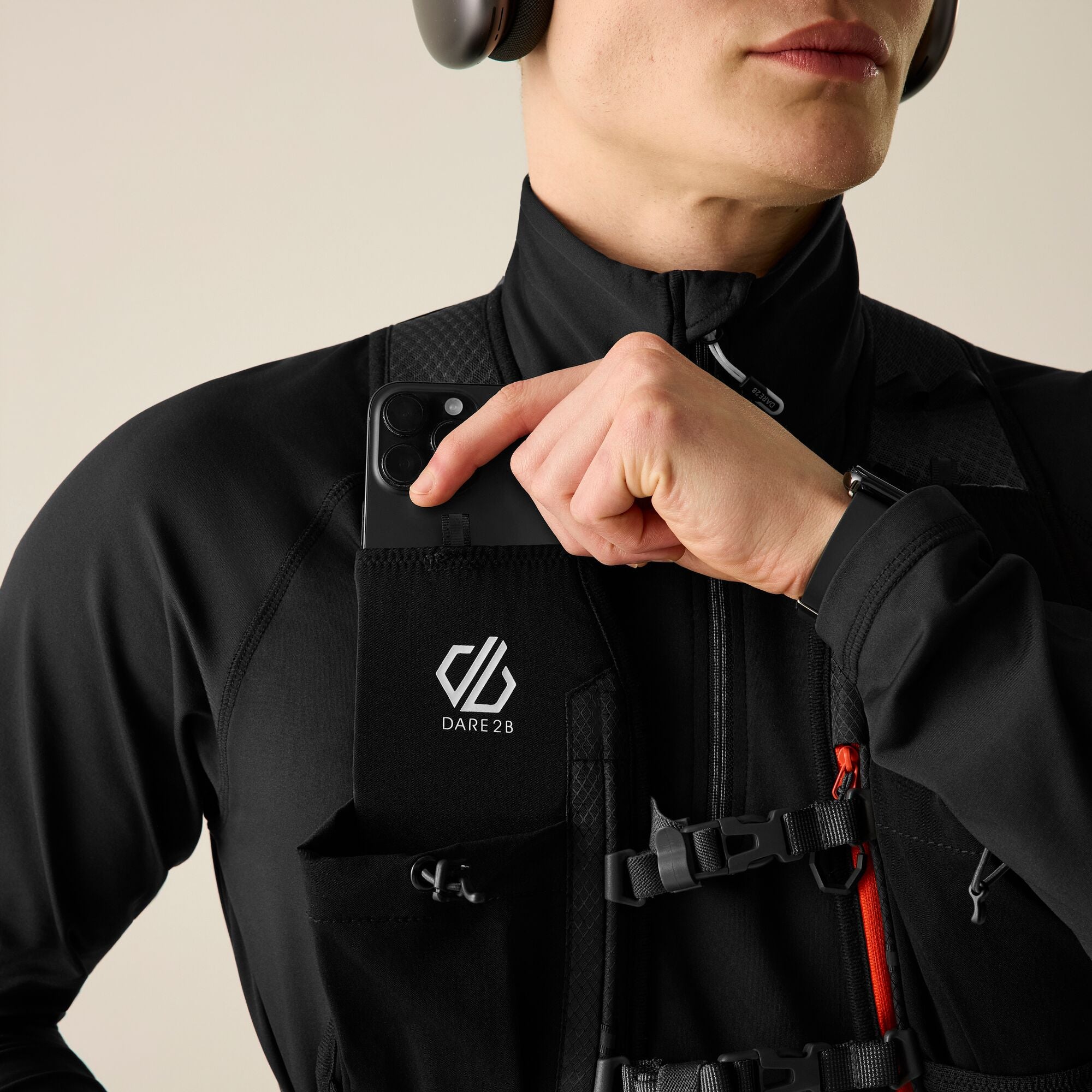 Dare2b Unisex Hydration 5L Vest | Black