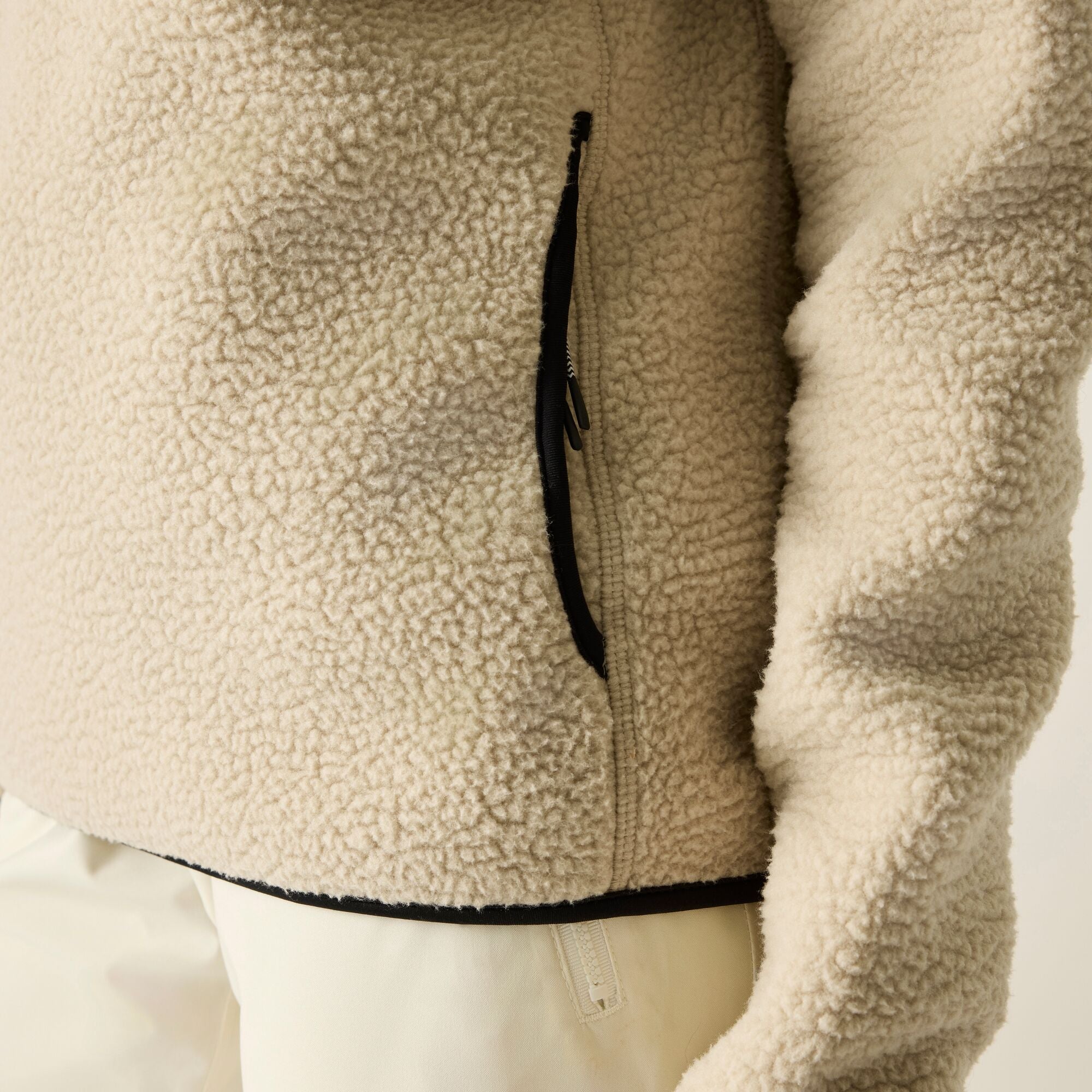 Dare2b Women's Slide Out Half Zip Fleece | White Pepper