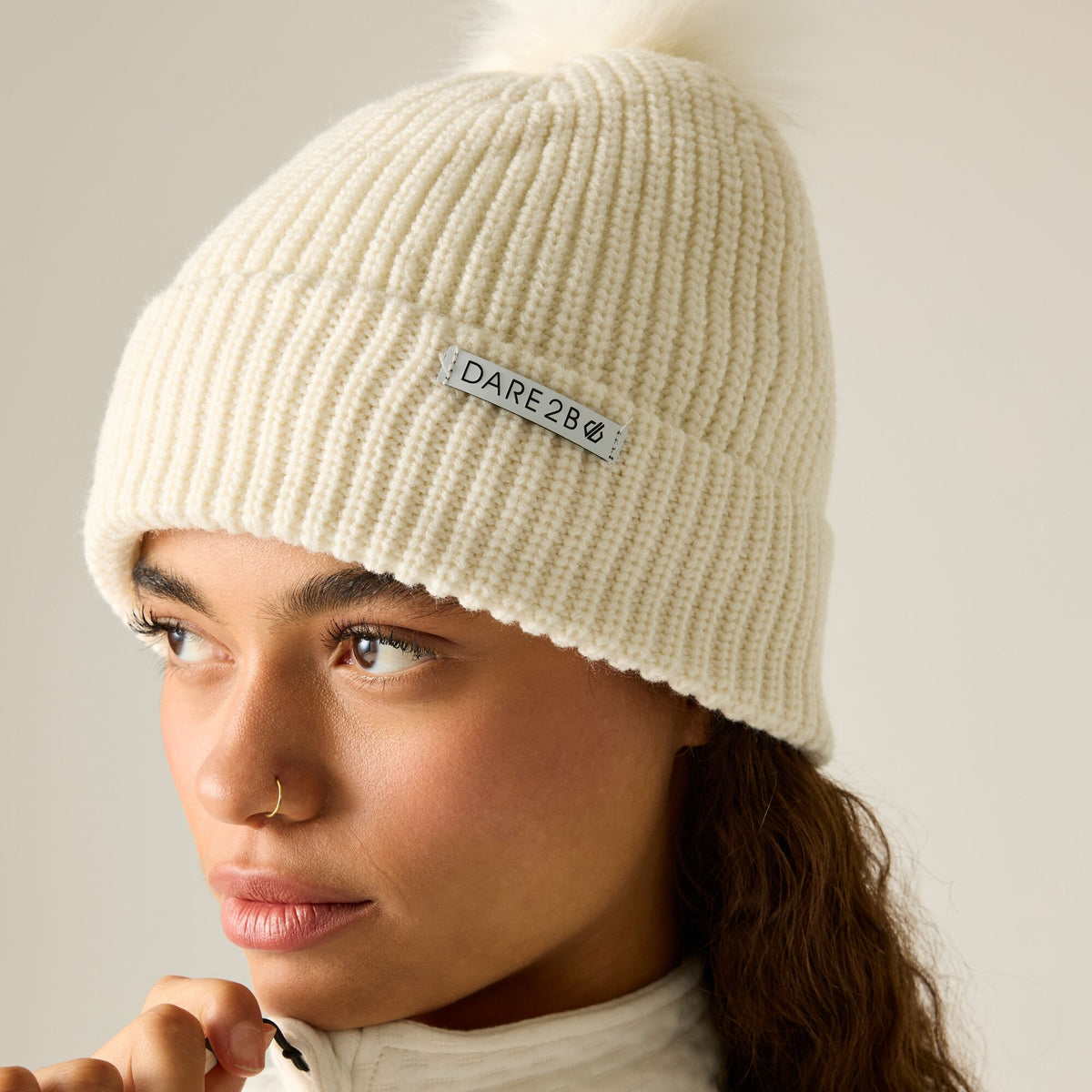 Dare2b Women's Glitz Beanie | Egret