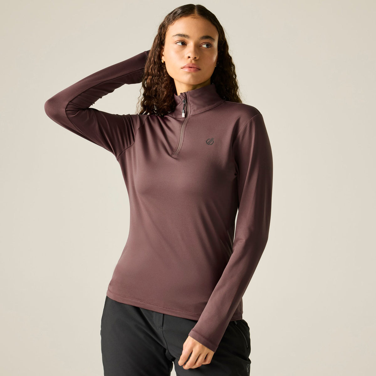 Dare2b Women's Lowline II Lightweight Core Stretch Midlayer | Huckleberry