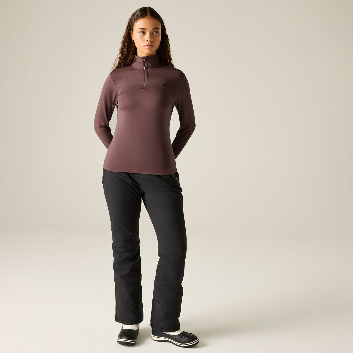 Dare2b Women's Lowline II Lightweight Core Stretch Midlayer | Huckleberry