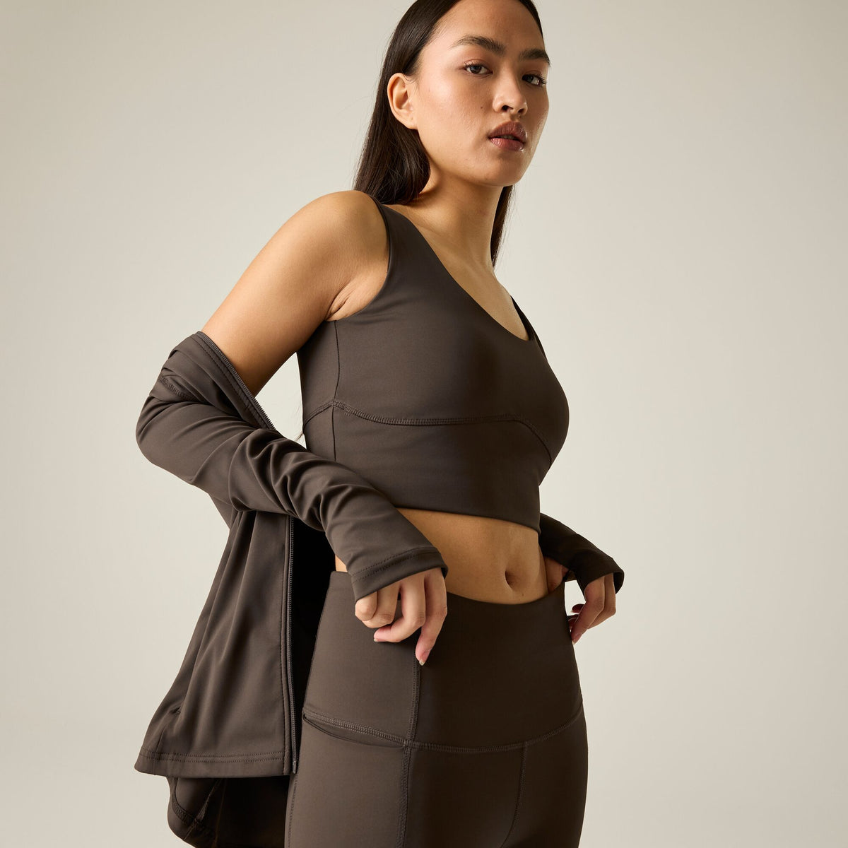 Dare2b Women's Refresh Full Zip Midlayer | Hot Fudge