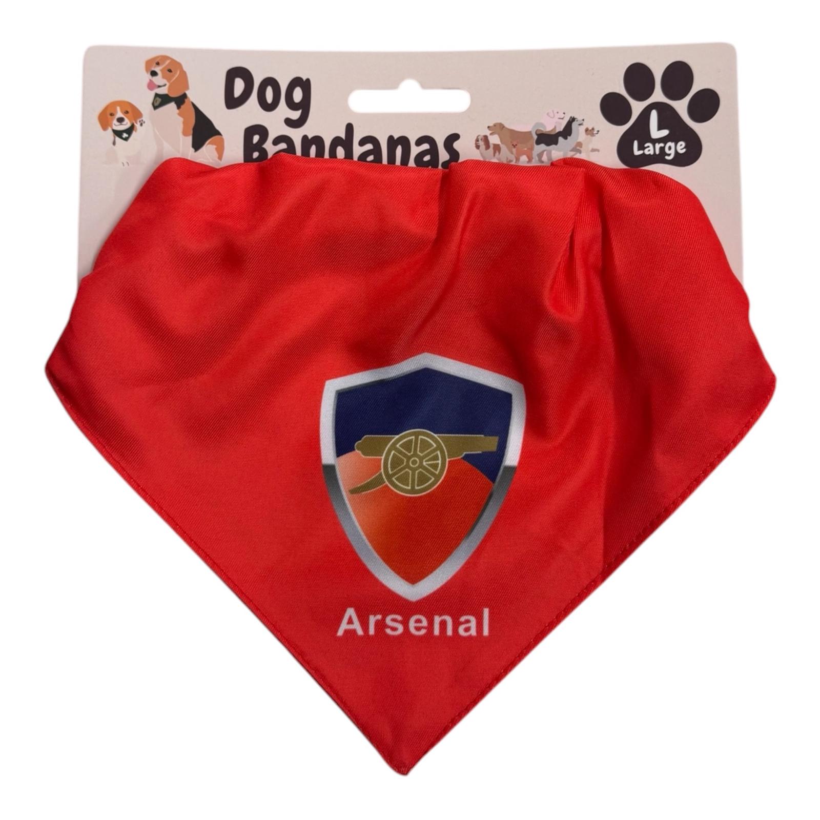 Dog Bandana Arsenal