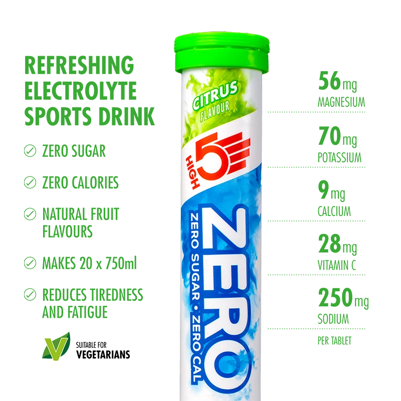 High5 ZERO Electrolyte Tablets Citrus