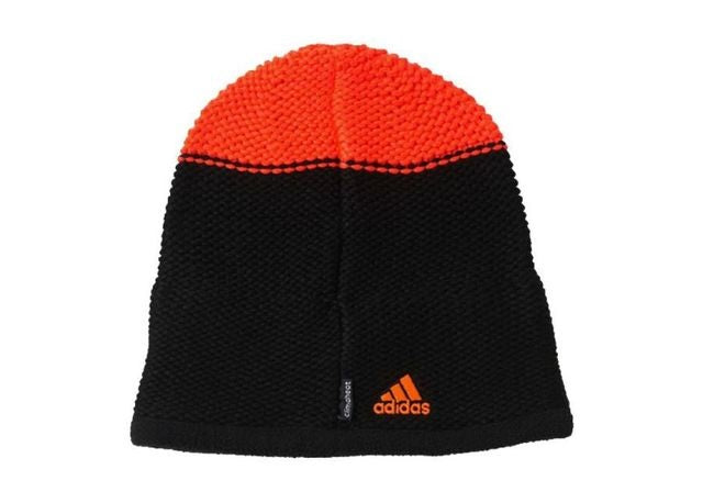 Adidas MUFC Beanie Black Solar Red