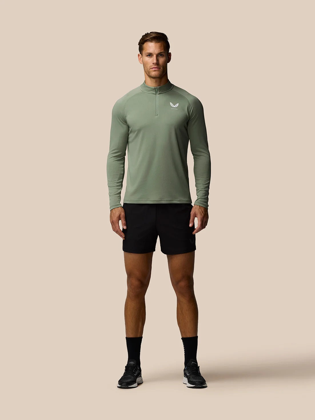 Castore Adapt Training 1/4 Zip Top Thyme