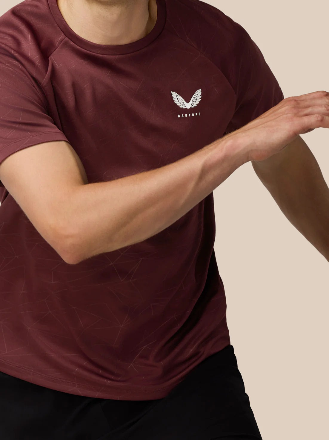 Castore Adapt Training T-Shirt Plumb