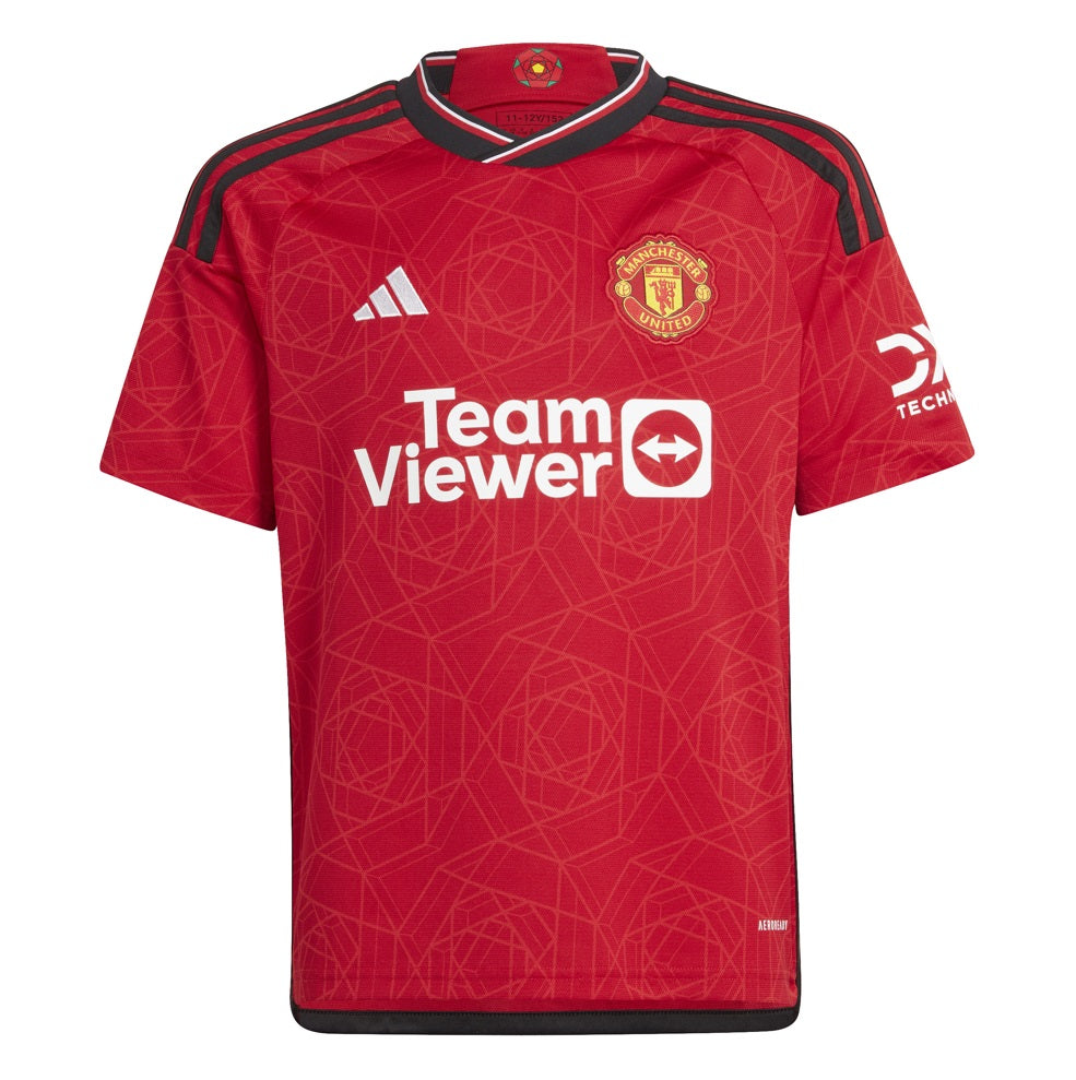 Adidas Manchester Utd 23/24 Home Jersey Junior