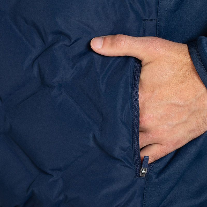 O’Neills Vortex Lightweight Hooded Padded Jacket Navy