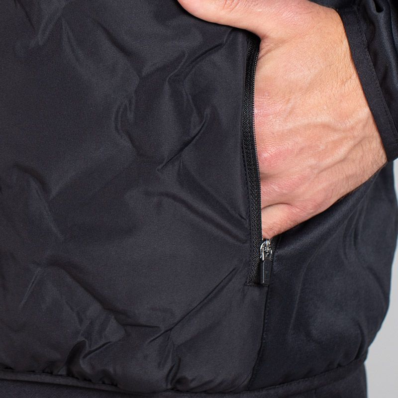 O’Neills Vortex Lightweight Hooded Padded Jacket Black