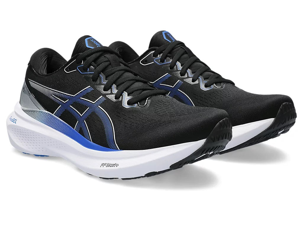 Asics Gel-Kayano 30 Men's Running Shoes Black Illusion Blue
