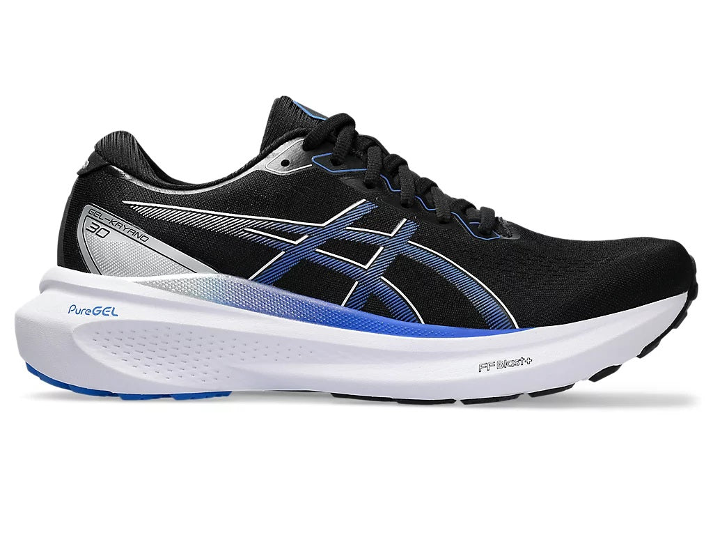 Asics Gel-Kayano 30 Men's Running Shoes Black Illusion Blue
