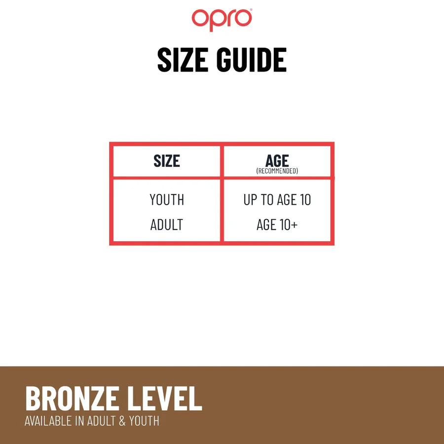 OPRO Bronze Self-Fit Mouthguard Adult