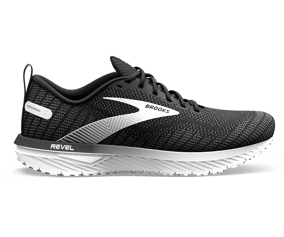 Brooks Revel 6 Women's Road Running Shoes Black White