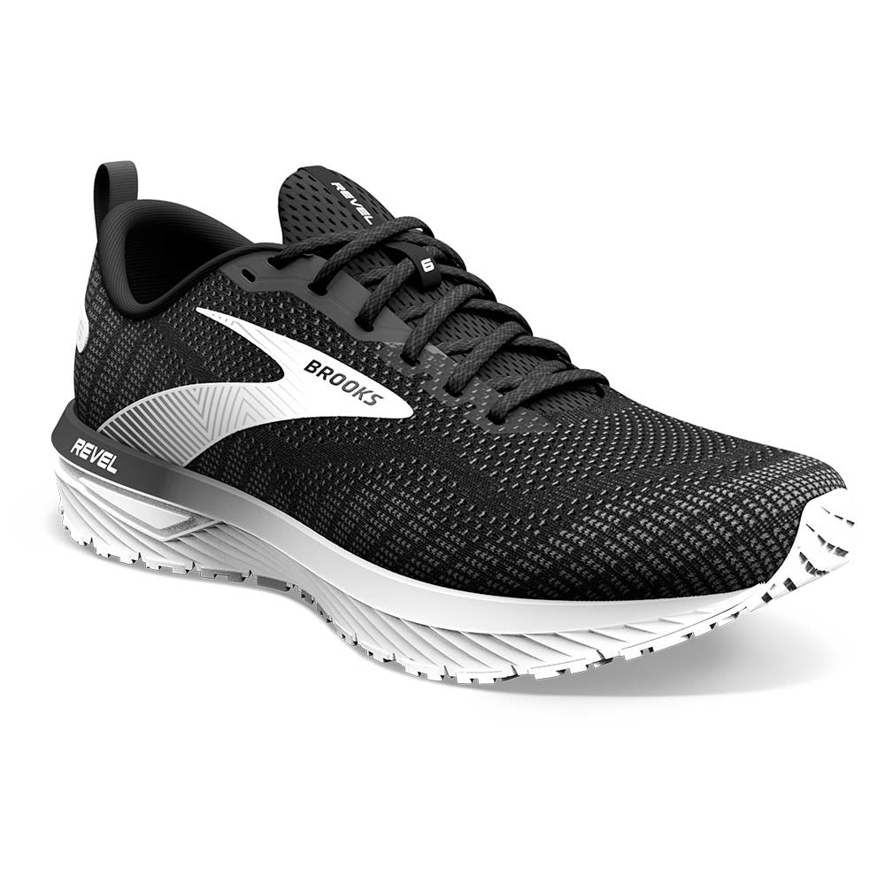 Brooks Revel 6 Women's Road Running Shoes Black White