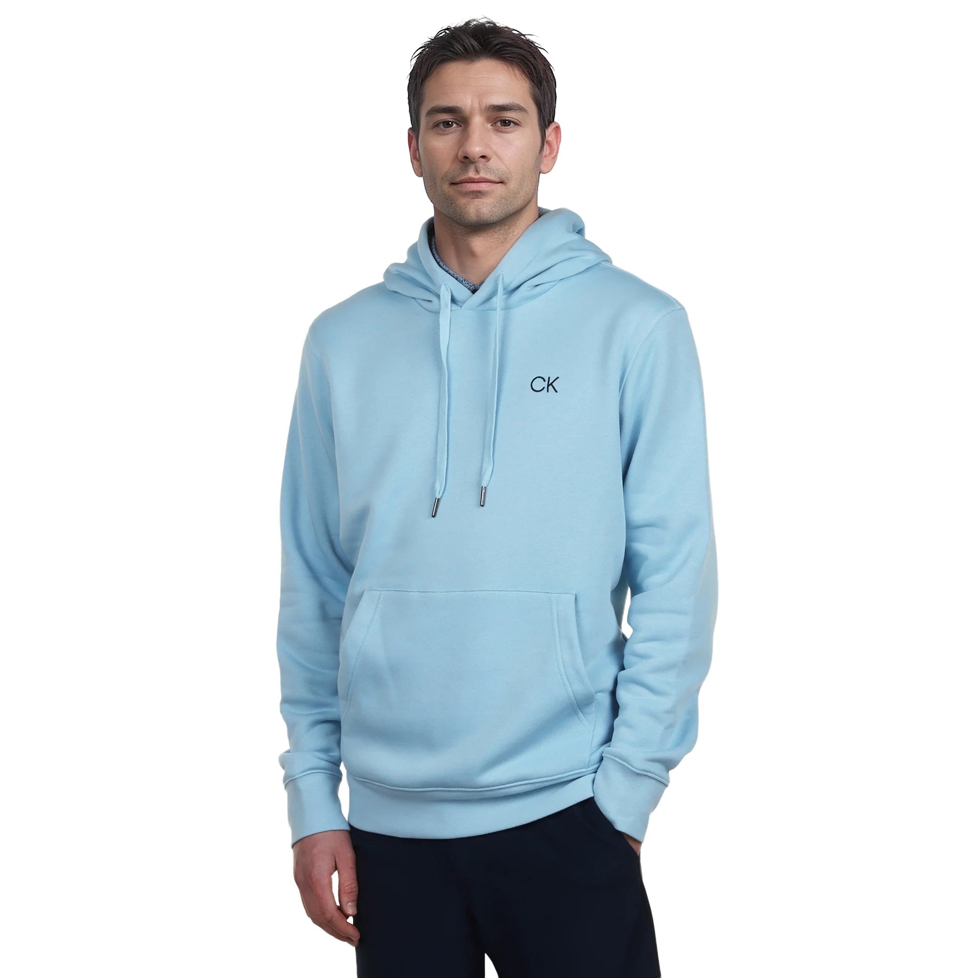 Calvin Klein Golf Mens Planet Hoodie Airblue