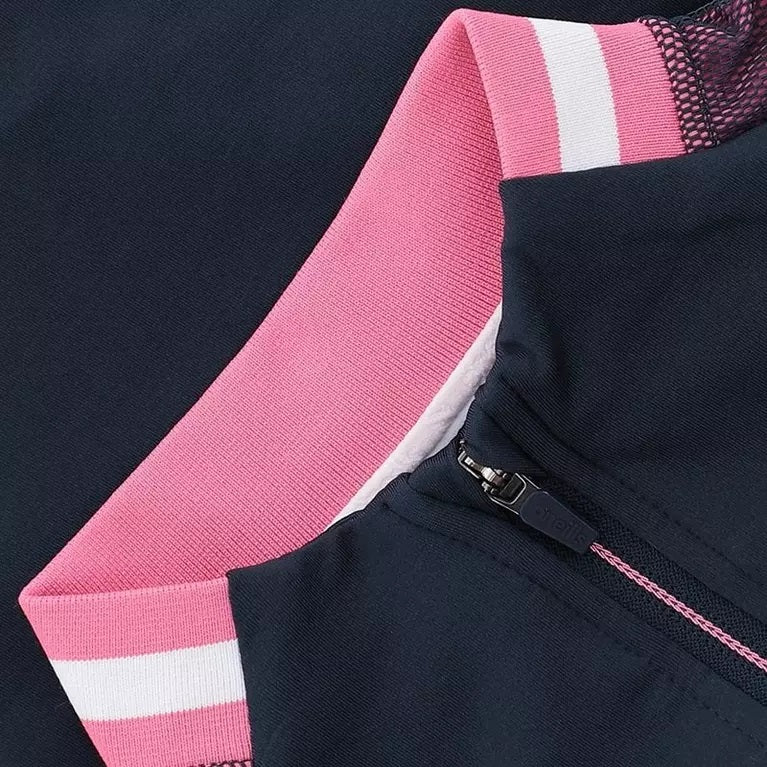 O'Neills Clare GAA Women's Nepal Half Zip Navy Pink