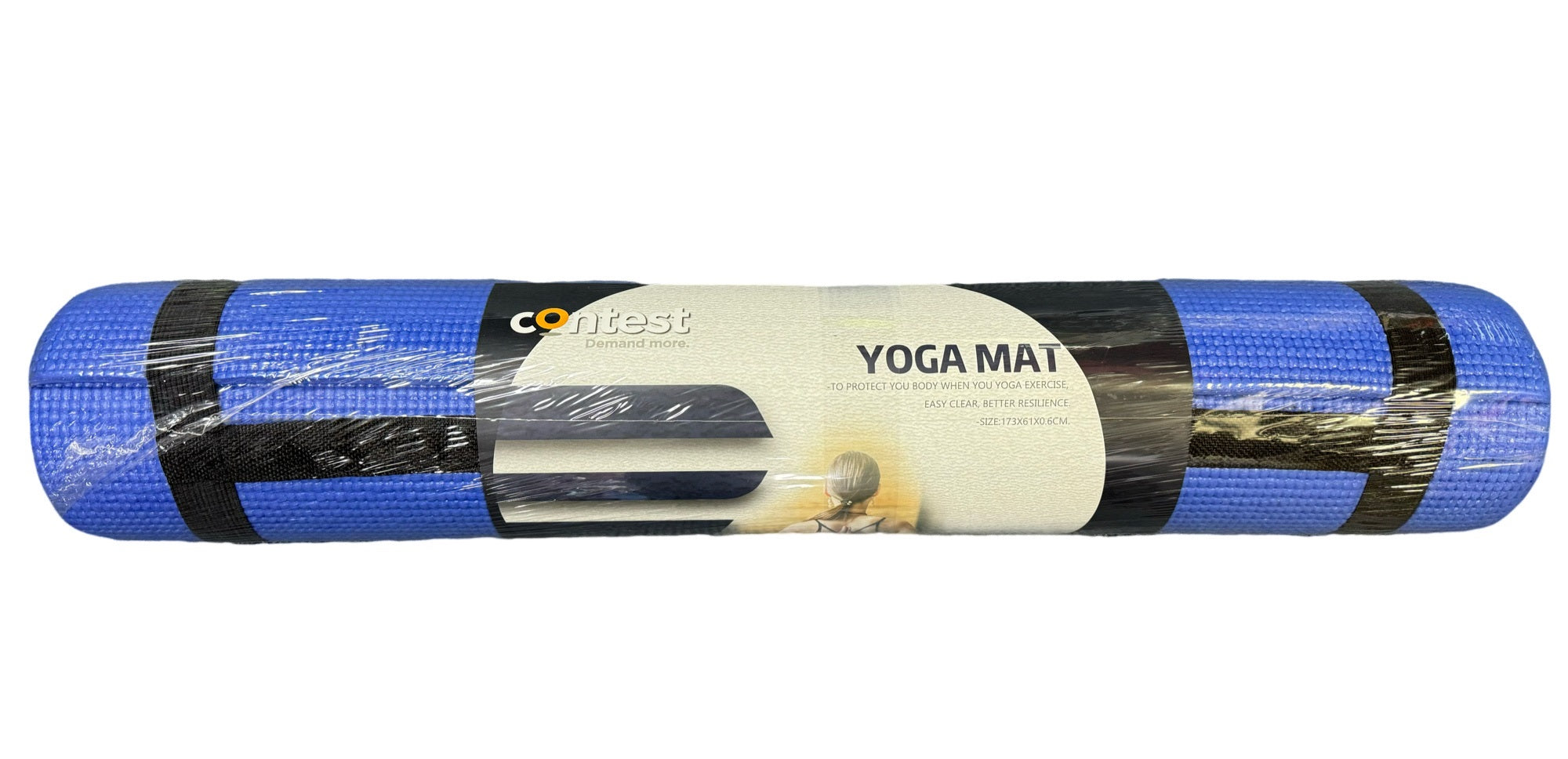 Contest Yoga Mat 6mm Royal Blue