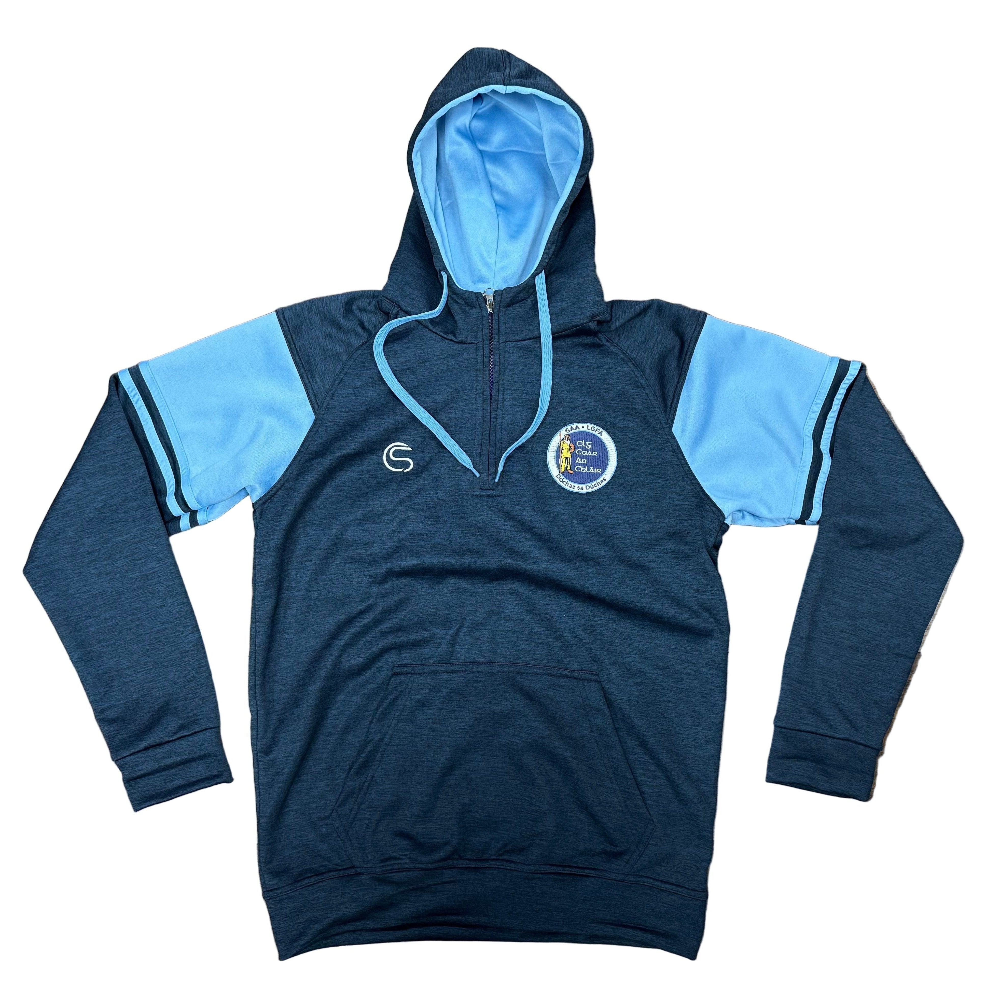 CS Cooraclare GAA Half Zip Hoody – Central Sports Kilrush