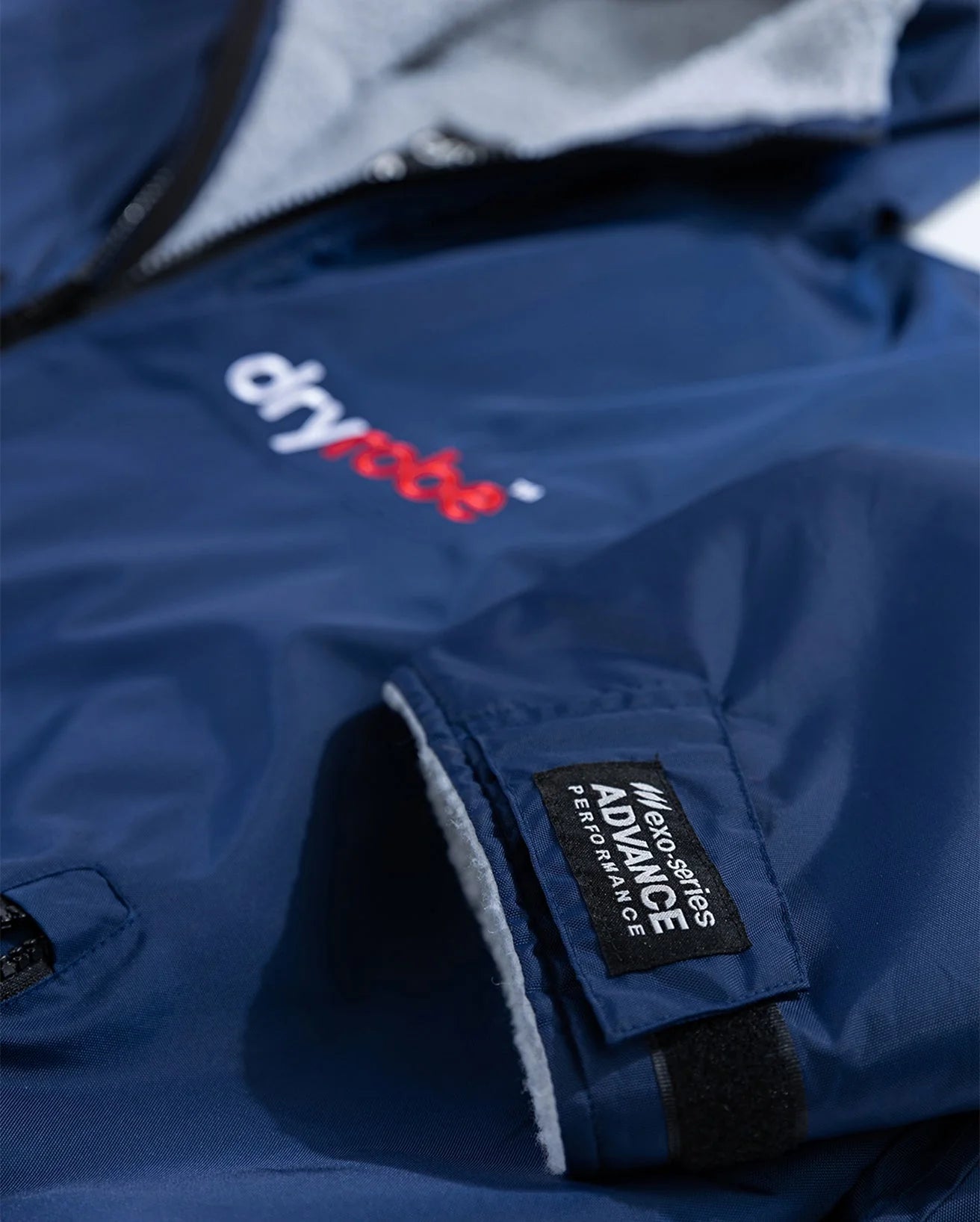 Dryrobe Advanced long Sleeve Changing Robe Navy Grey