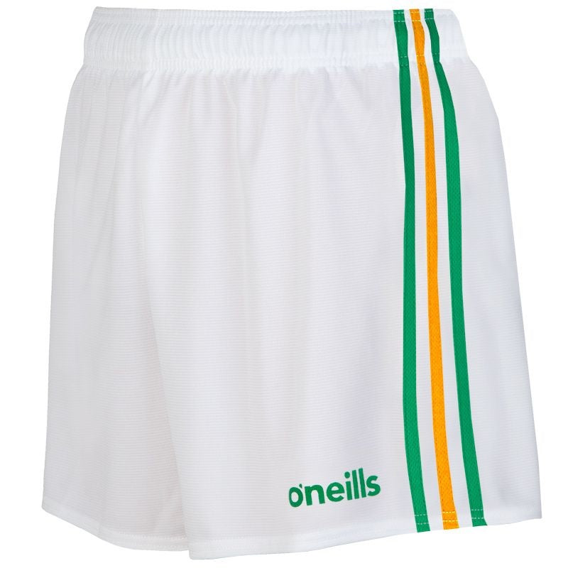 O'Neills Mourne Shorts White Green Amber