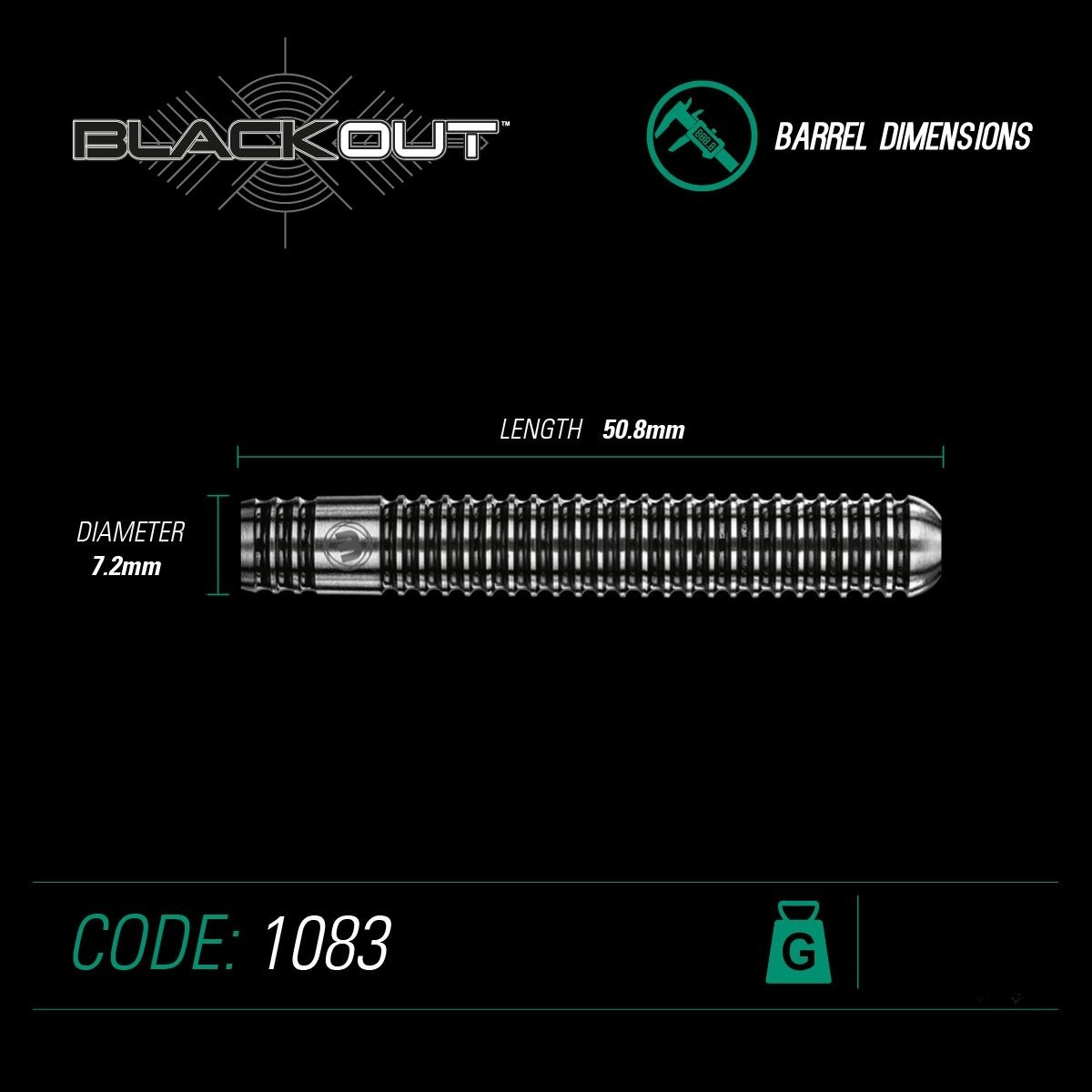Winmau Blackout Darts