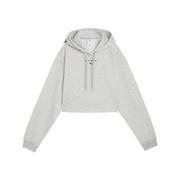 PUMA HYROX Heavyweight Hoodie Women Light Grey Heather
