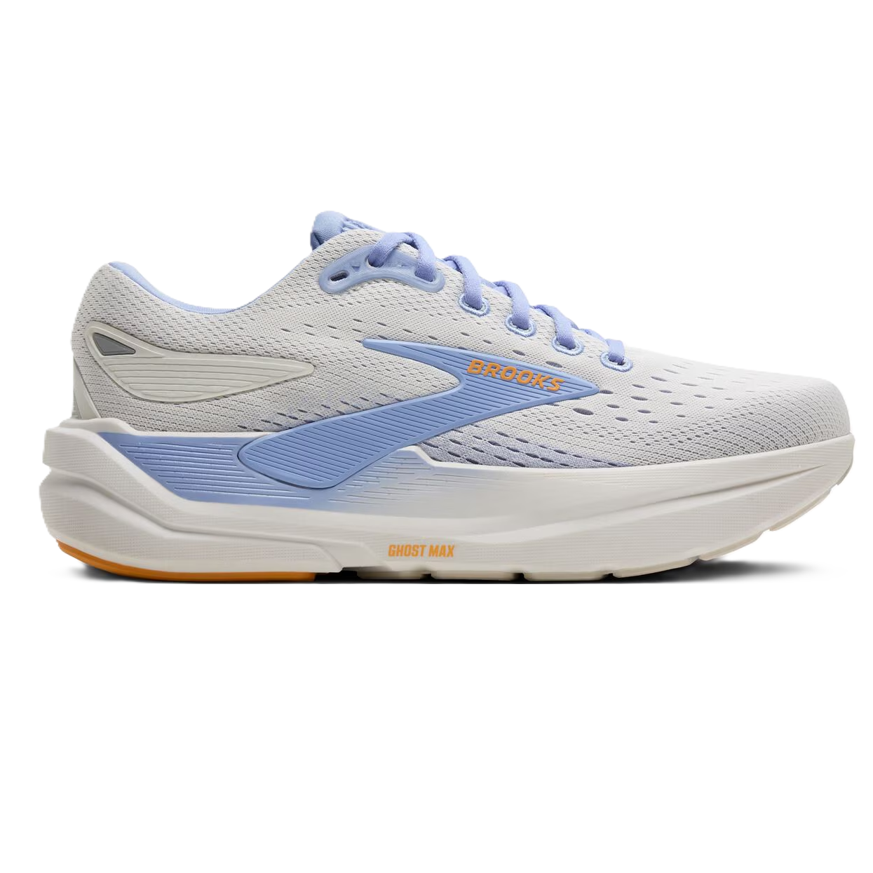 Brooks Ghost Max 3 Women's Running Shoes Coconut Blue Heron Orange