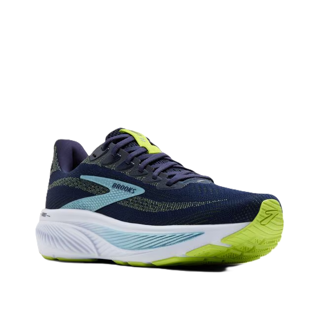 Brooks Ghost 17 Men's Running Shoes Peacoat Lime Blue