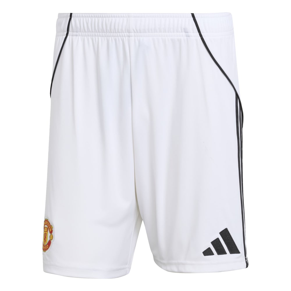 Adidas Manchester United 25/26 Home Shorts White