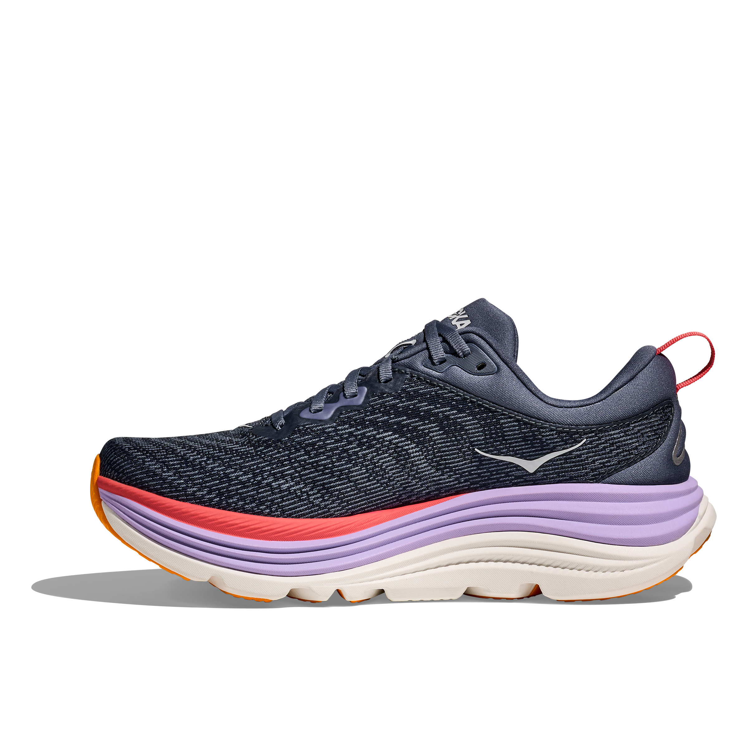 Hoka Gaviota 5 Women's Running Shoes Anchor Grapefruit