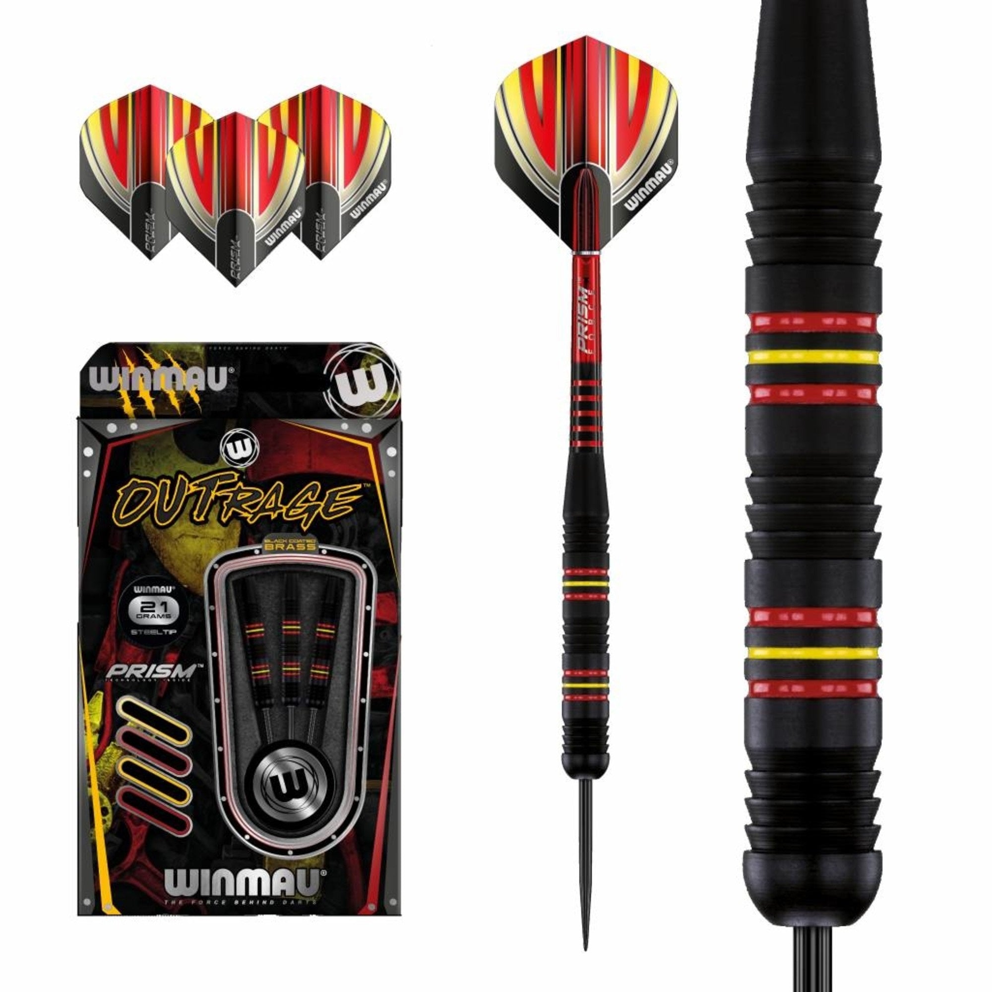 Winmau Outrage Brass Darts