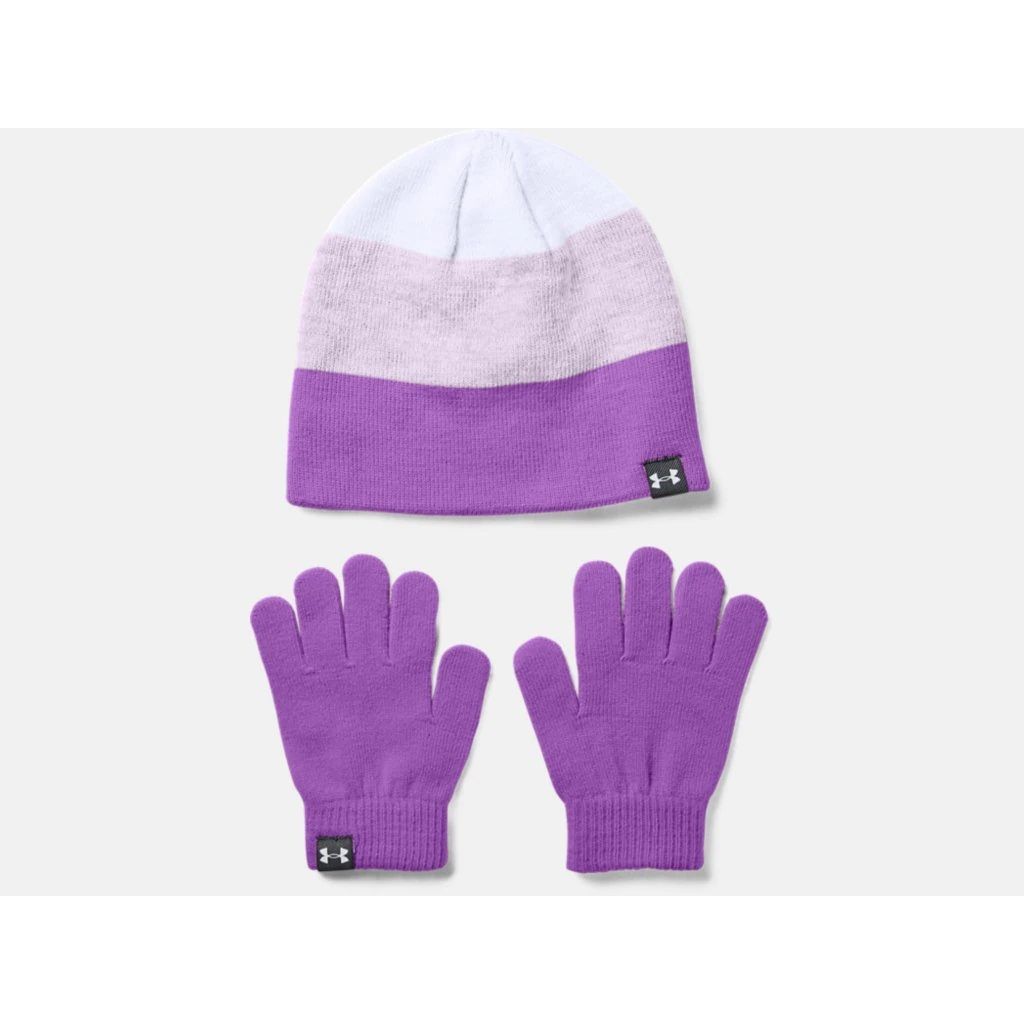 Under Armour Girls Beanie & Gloves Combo