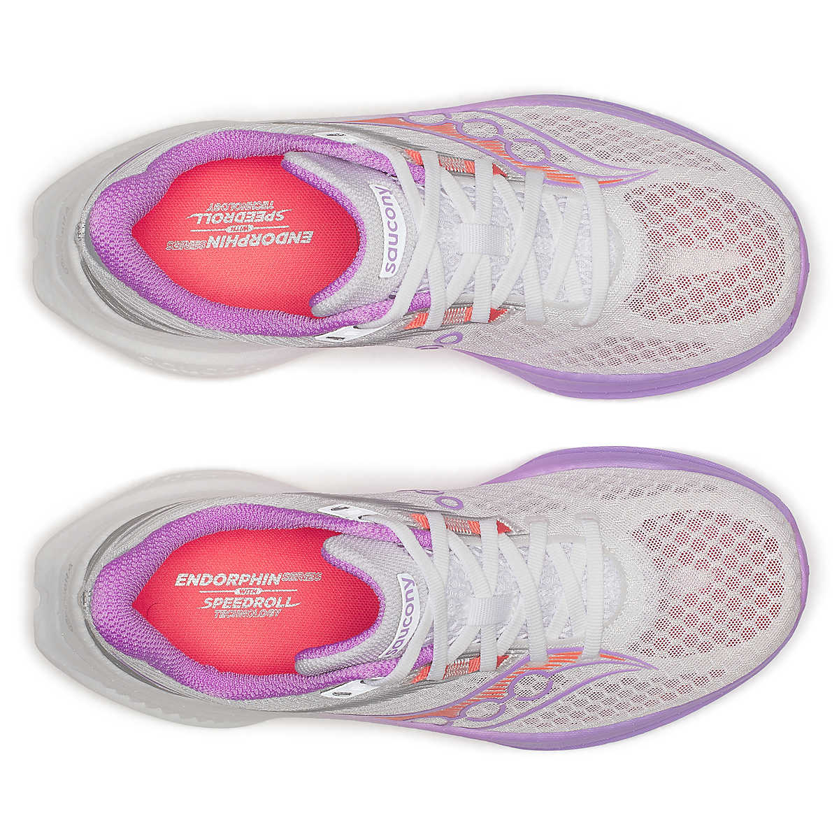 Saucony Endorphin Speed Womens Running Shoes White Crocus