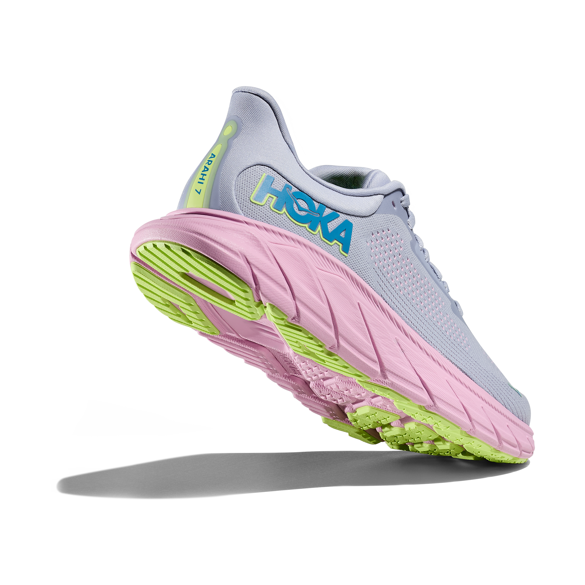 Hoka Arahi 7 Women's Running Shoes Gull Pink Twilight
