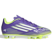 Adidas F50 Club Firm Ground Junior Football Boots Purple Rush White Lucid Lemon