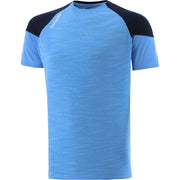 O'Neills Oslo Tee Shirt Melange Sky Navy White