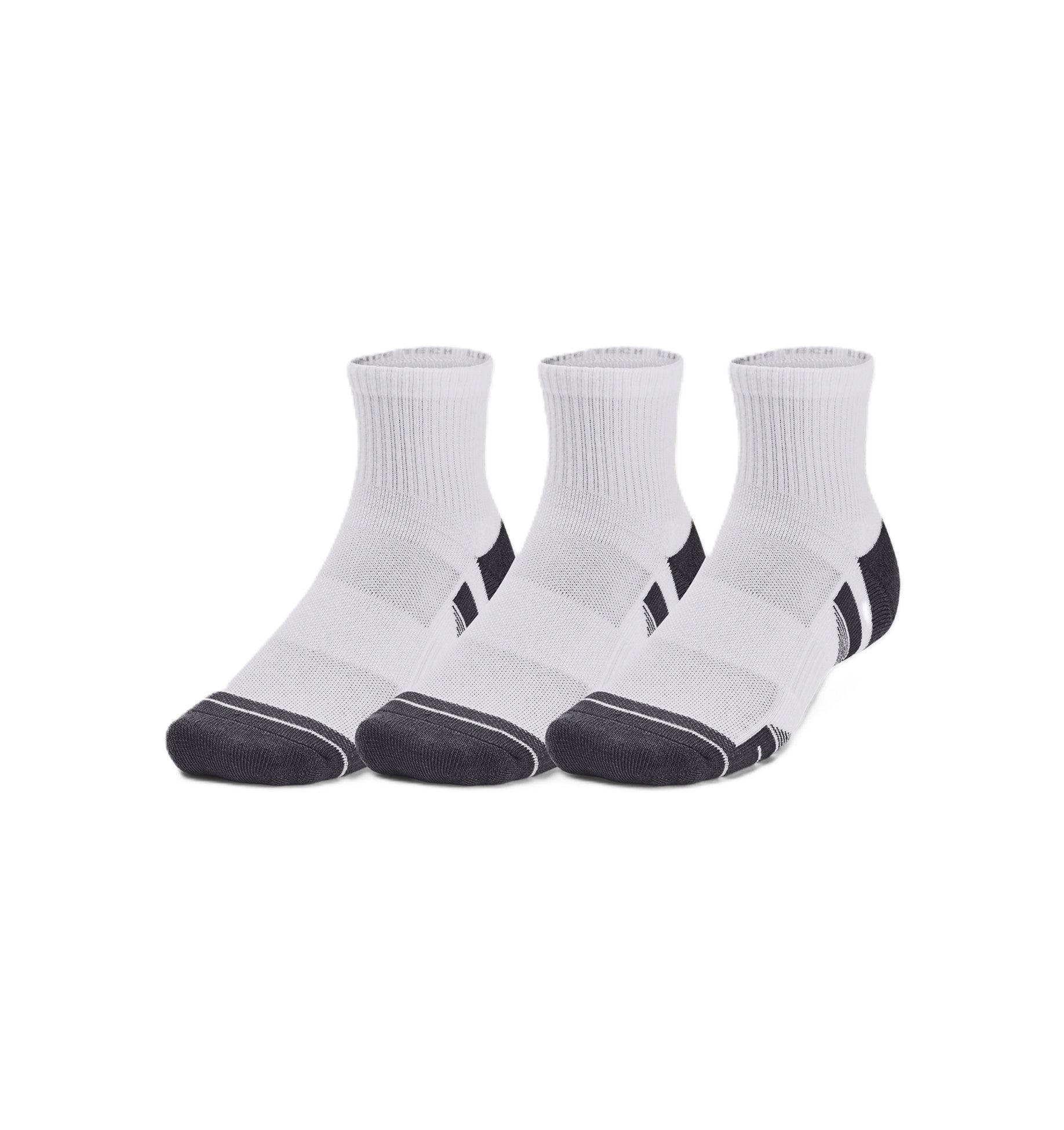 Under Armour Performance Tech 3 Pack Quarter Socks