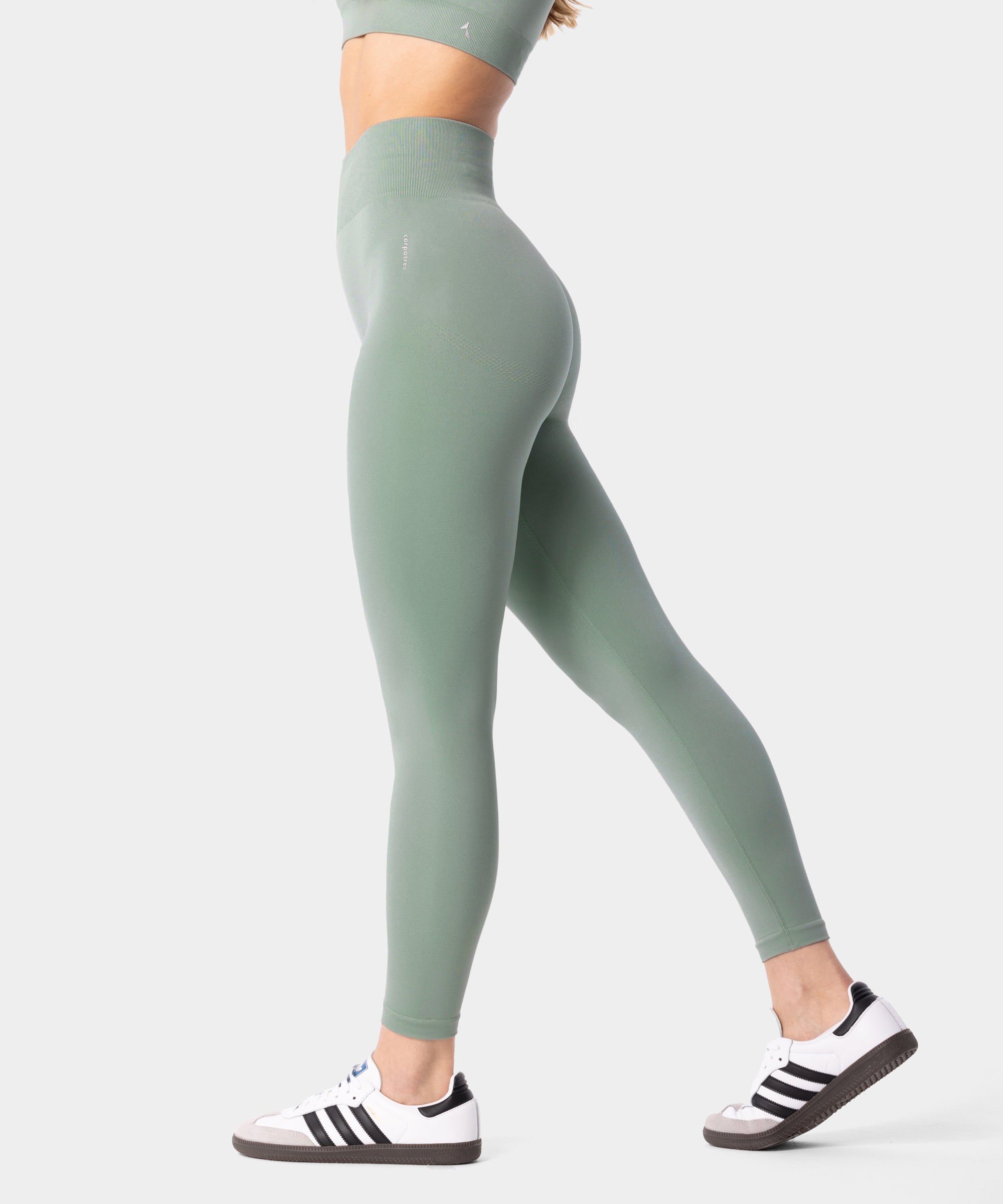 Carpatree Simply Seamless Legging Pale Green
