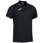 Joma Campus III Short Sleeve Polo Black