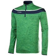 O'Neills Slaney 3 Stripe Half Zip (Melange Green Navy White)