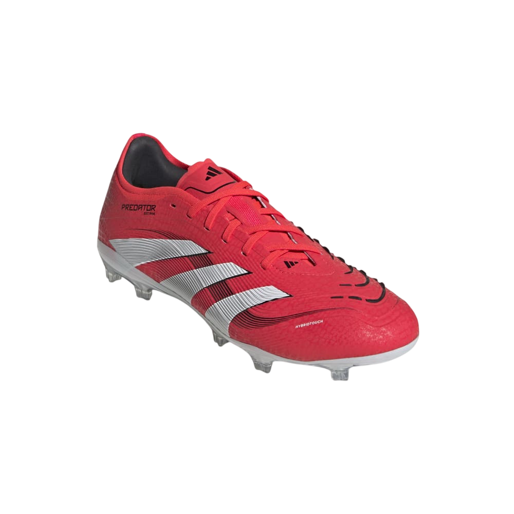 Adidas Predator Pro Firm Ground Boots Lucid Red White Core Black