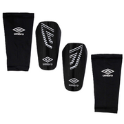Umbro Squadra Shin Guard with Sleeve Black