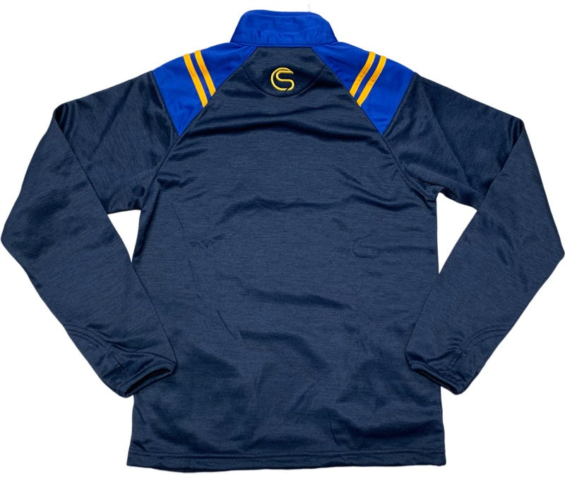 CS Club Half Zip Top Navy Royal Amber