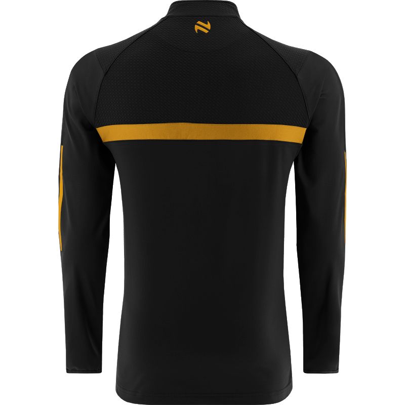 O'Neills Focus Brushed Half Zip Top Black Amber