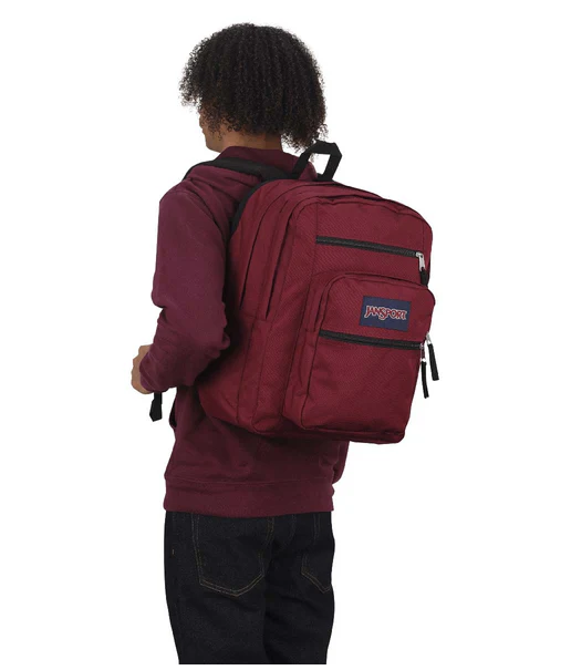 Jansport Big Student Backpack Sunset Red