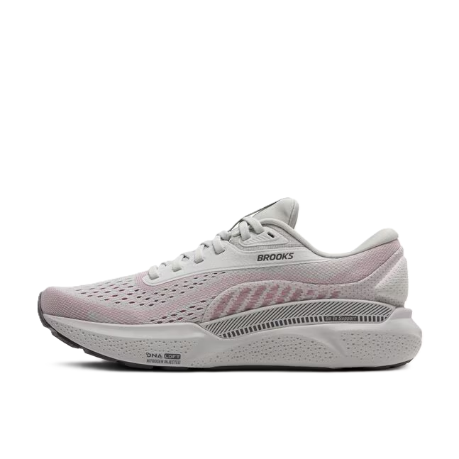 Brooks Adrenaline GTS 24 Women' Running Shoes Oyster Excalibur Pink