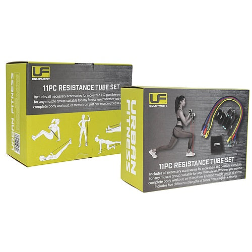Urban Fitness 11pc Resistance Tube